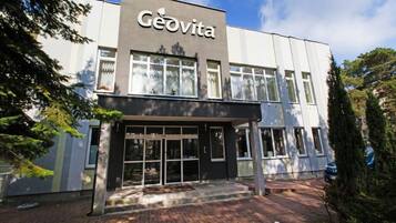 Voorkant van accommodatie