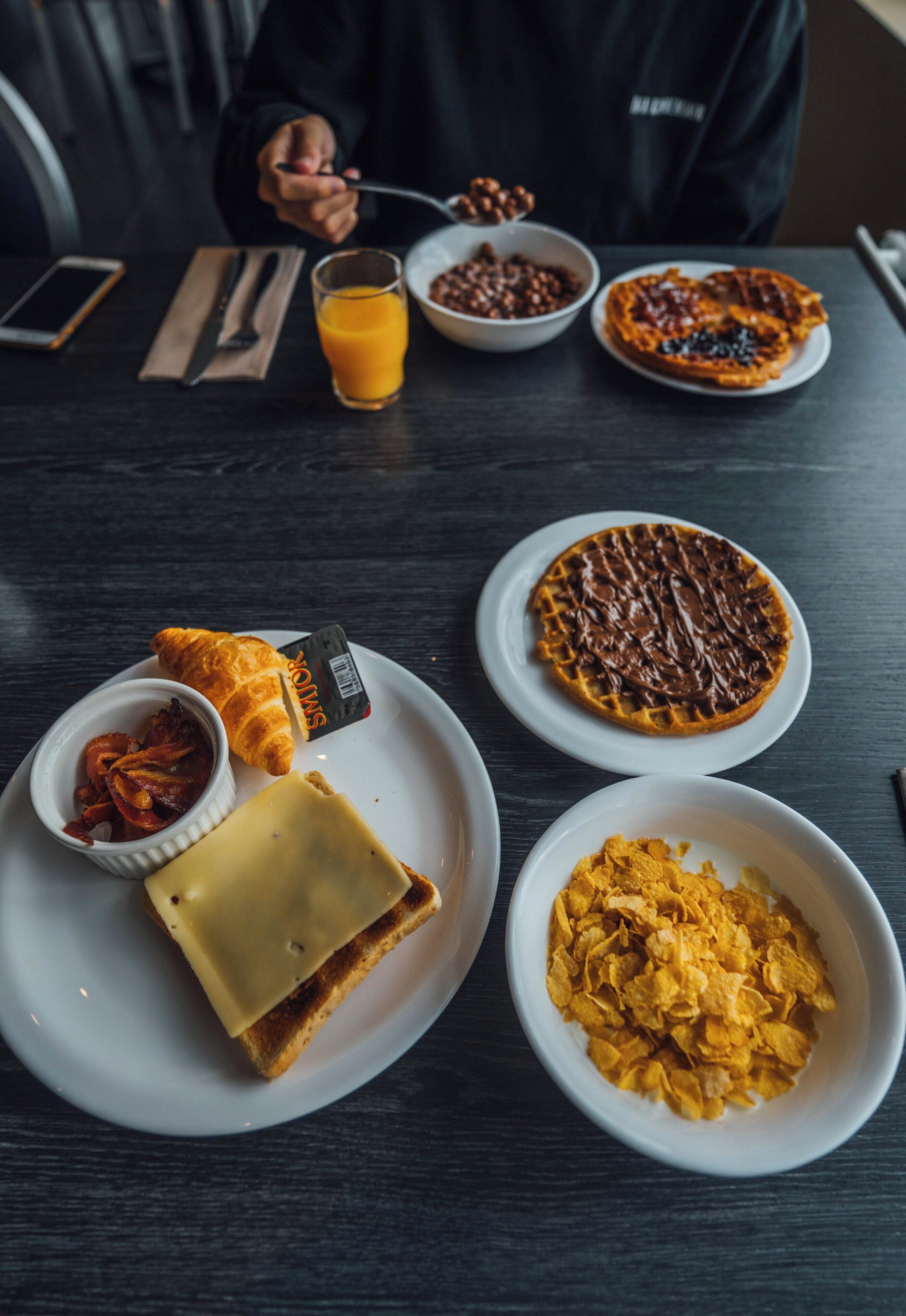 Petit déjeuner buffet compris tous les jours