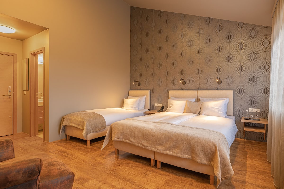 Standard Triple Room | Down comforters, individually decorated, desk, laptop workspace
