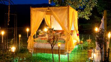 Double Room (garden-sky-bed (canopy bed)) | 2 bedrooms, premium bedding, laptop workspace, blackout curtains