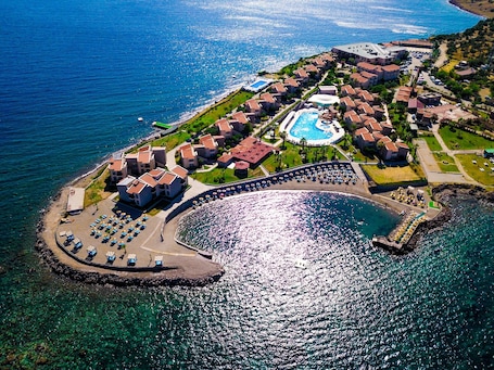 Aerial view. Assos Dove Resort & Spa Hotel