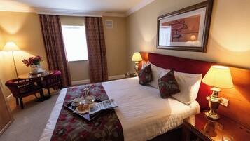 Superior-værelse | Premium-sengetøj, skrivebord, lydisolering, strygejern/strygebræt