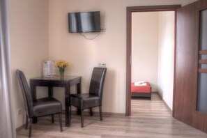Family Room, 2 Bedrooms, Refrigerator | In-room safe, desk, iron/ironing board, rollaway beds - BedRooms Piotrkowska 64 (Lodz)
