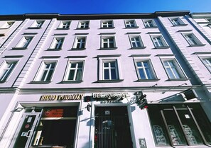 Fachada del alojamiento