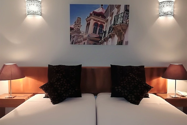 Apartment, 1 Bedroom, Balcony (for 4 people) | 1 bedroom, in-room safe, desk, soundproofing
