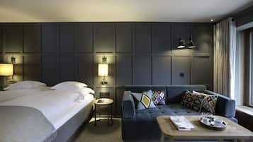 Superior Double Room, 1 Bedroom, Mountain View | Premium bedding, down comforters, minibar, in-room safe