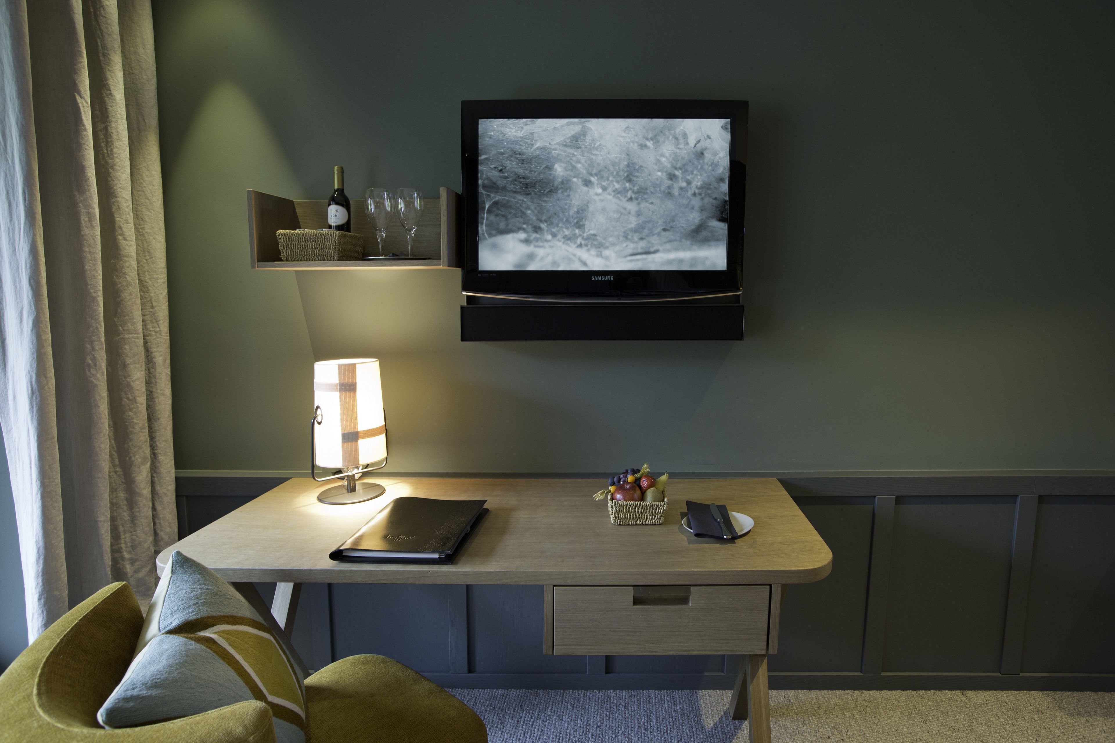 superior double room, 1 bedroom, mountain view | premium bedding, down duvets, minibar, in-room safe