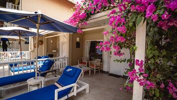 Bungalow, vue mer | Terrasse/Patio