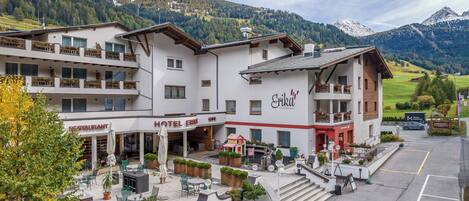 Façade de l’hébergement