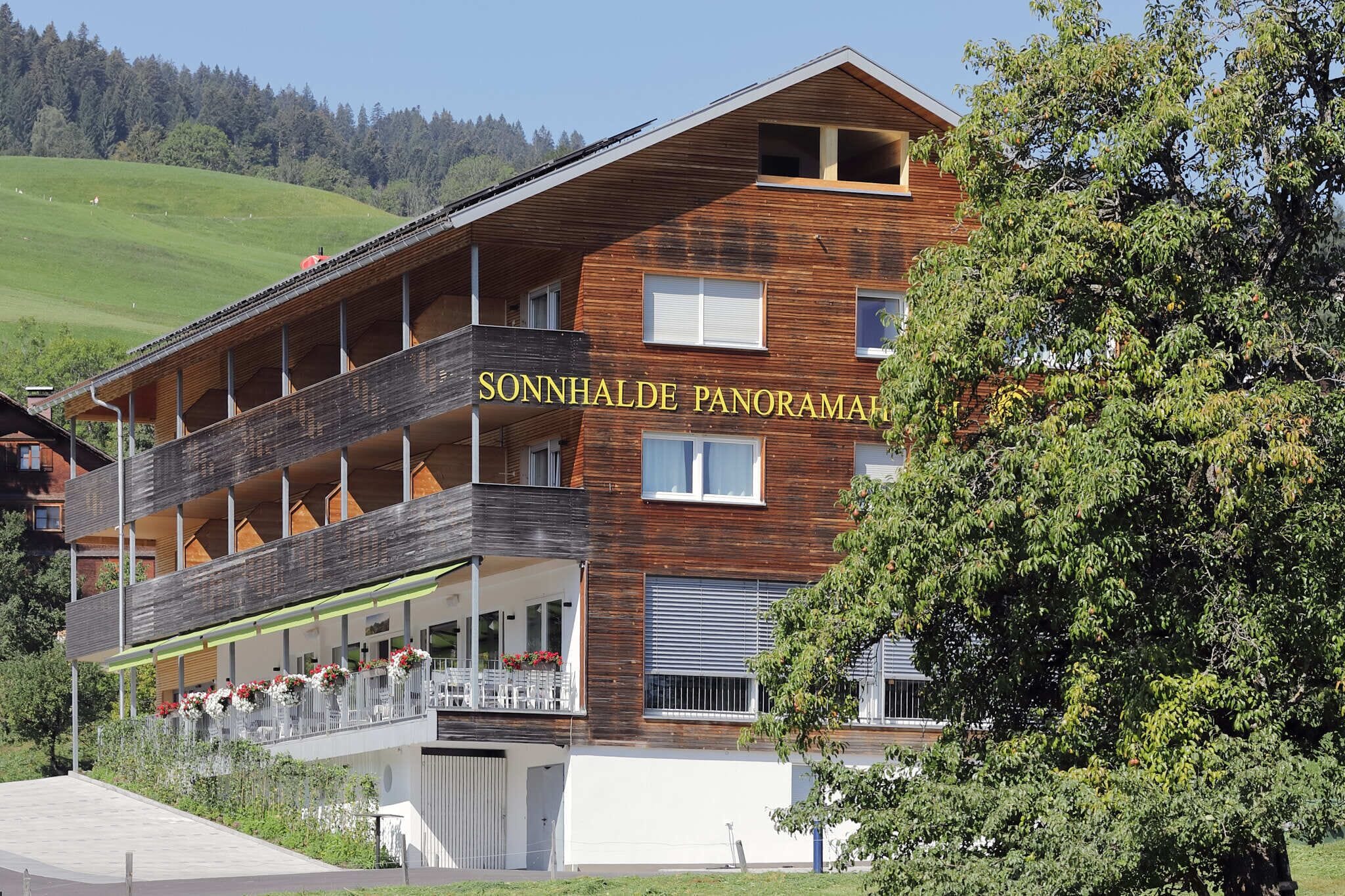 Fassade der Unterkunft