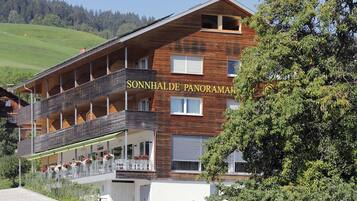 Fassade der Unterkunft