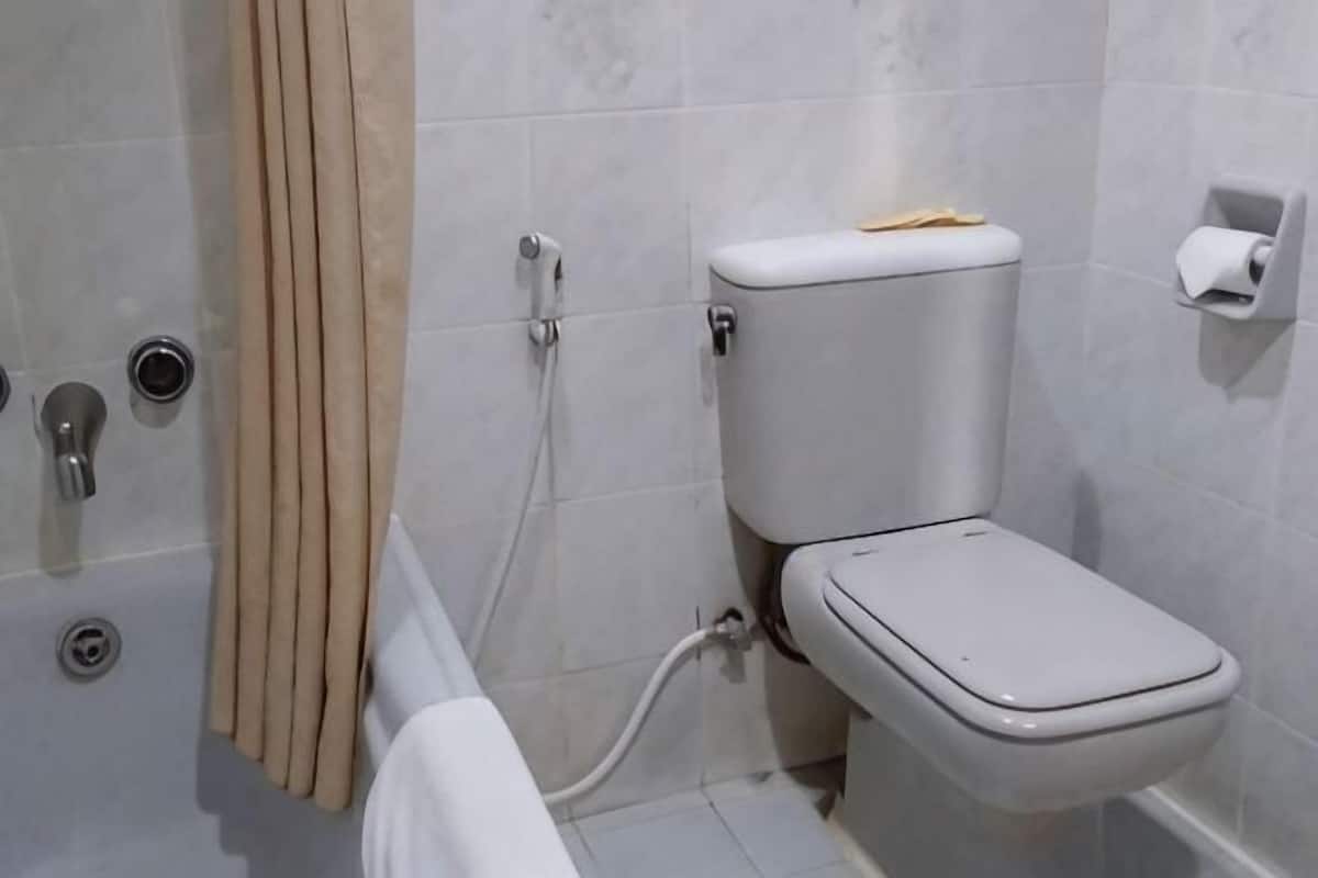 Slippers, bidet