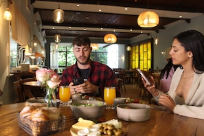 Coin petit-déjeuner