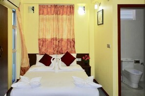 1 bedroom, in-room safe, cots/infant beds, free wired Internet