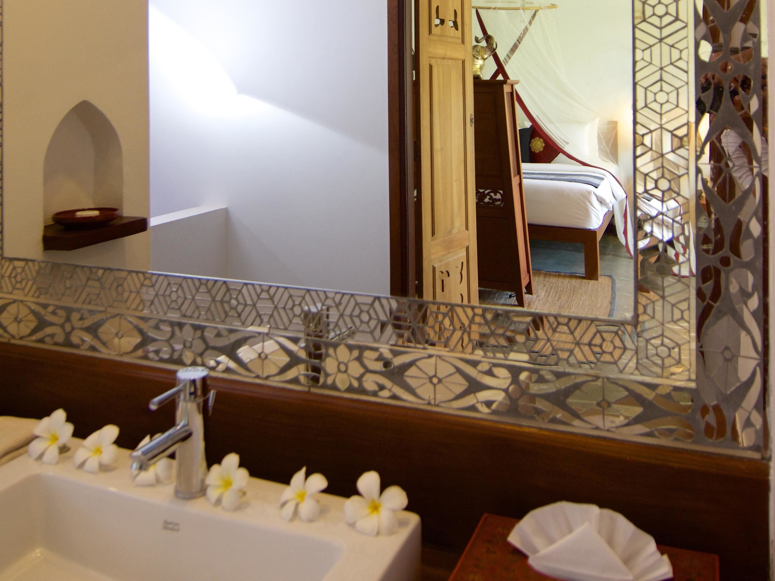 shower, free toiletries, hair dryer, bathrobes