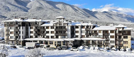 Voorkant van accommodatie