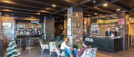 Sittområde i lobbyn