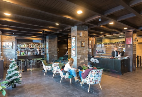 Sala de estar en el lobby