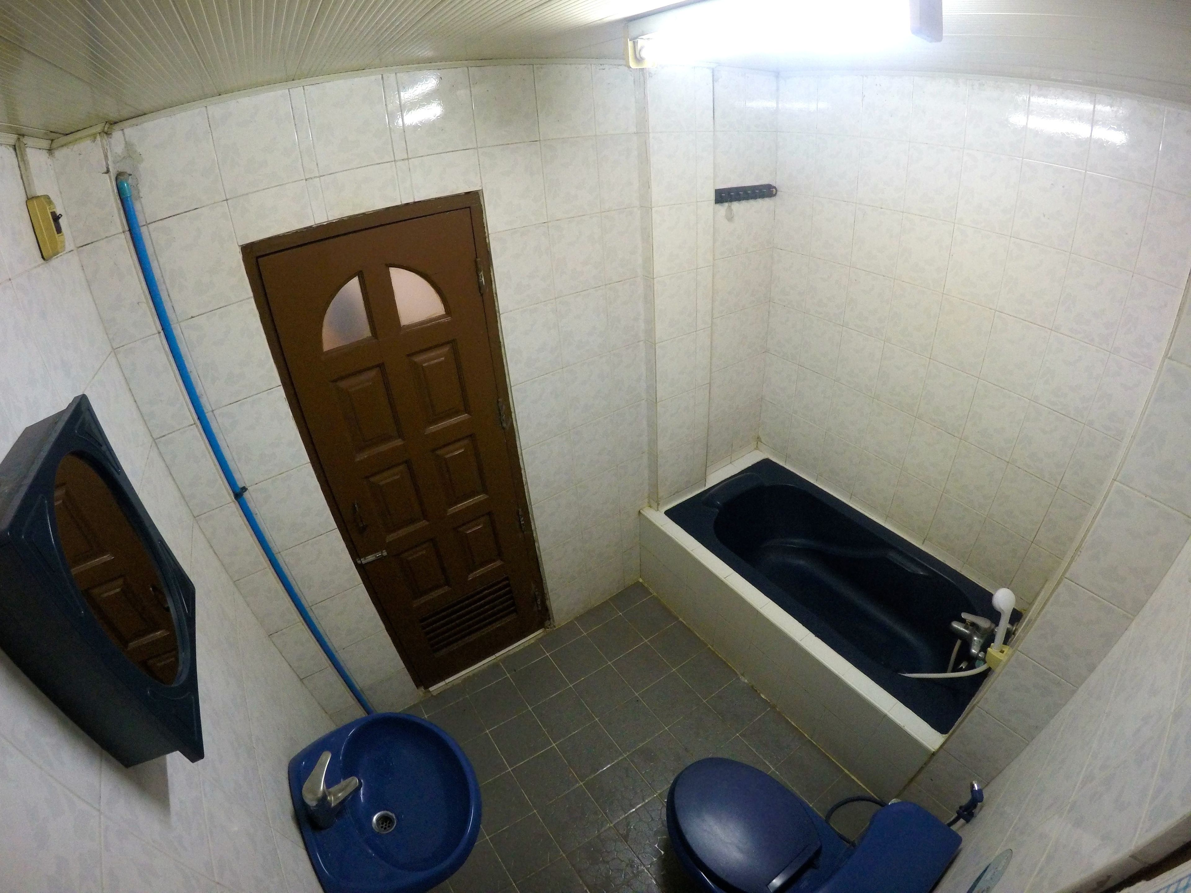 shower, free toiletries, hair dryer, slippers