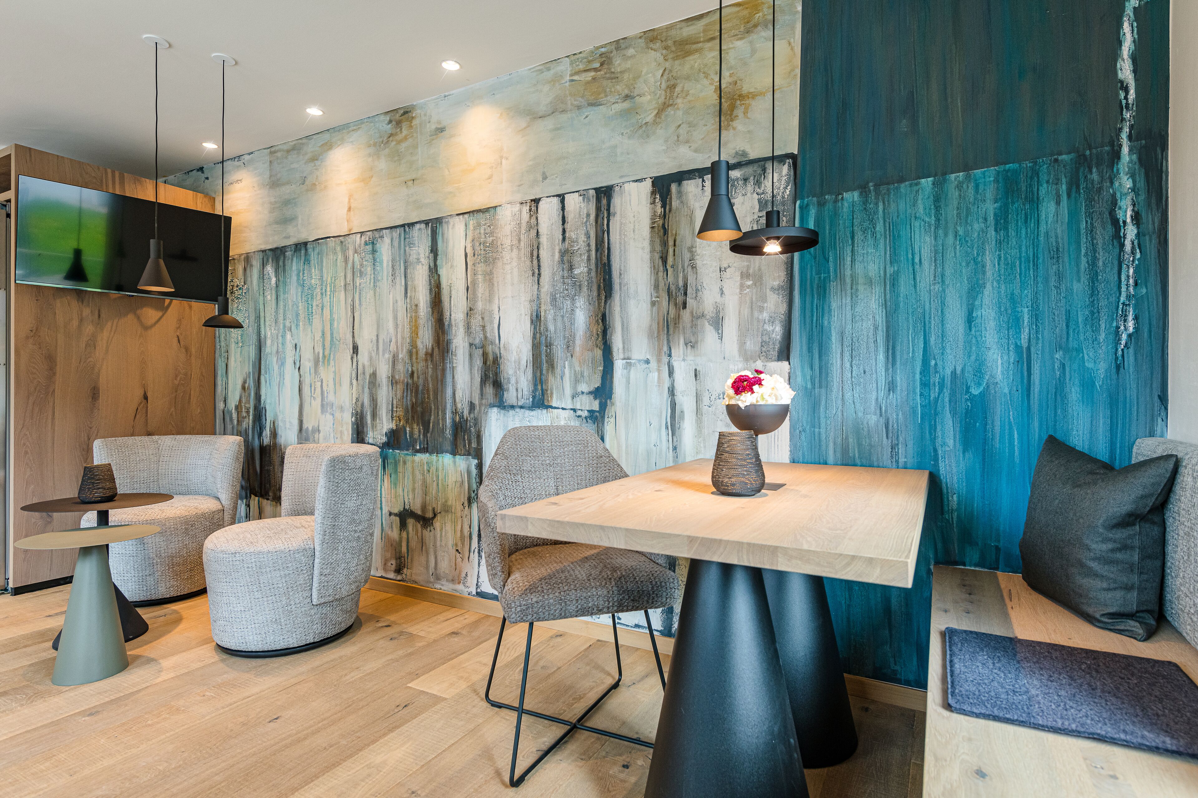 Desayuno buffet (EUR 22 por persona) 