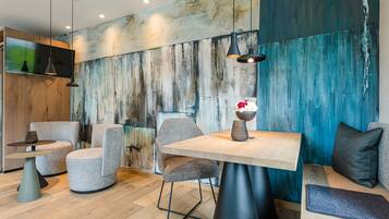 Daily buffet breakfast (EUR 22 per person)