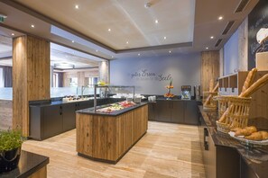 Gratis frukostbuffé varje dag