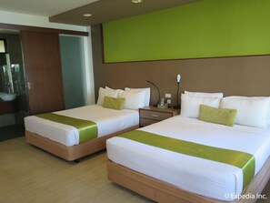 In-room safe, blackout drapes, rollaway beds, free WiFi - Aiyanar Beach and Dive Resort (Mabini)