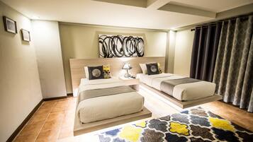 Minibar, in-room safe, desk, blackout drapes