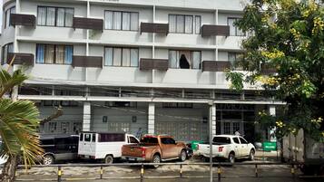 Majoituspaikan julkisivu