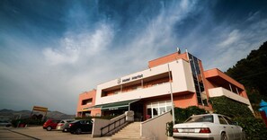 Fassade der Unterkunft