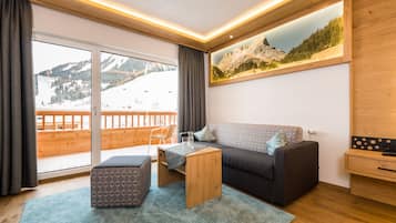 Suite Luxe, 1 chambre, balcon, vue montagne | Ăquipements de la chambre