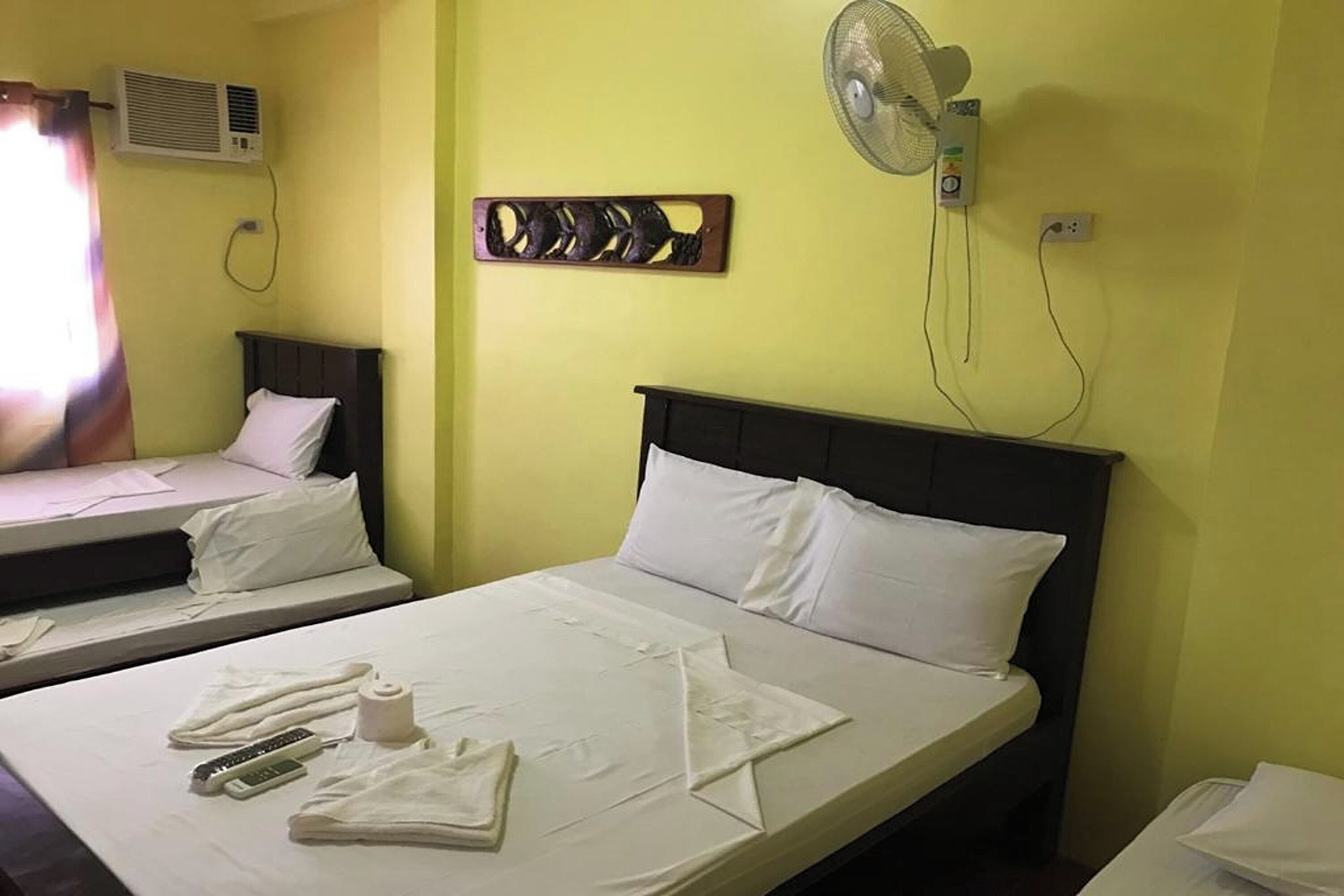 Soundproofing, iron/ironing board, free WiFi, bed sheets
