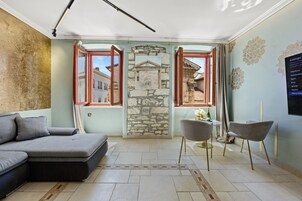 Apartment, City View | Living area | LCD TV