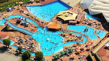 Indoor pool, outdoor pool