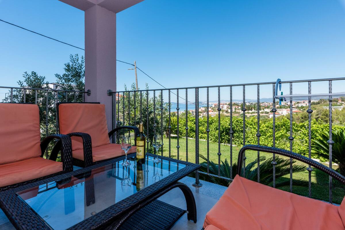 Appartement, balcon, vue mer | Balcon