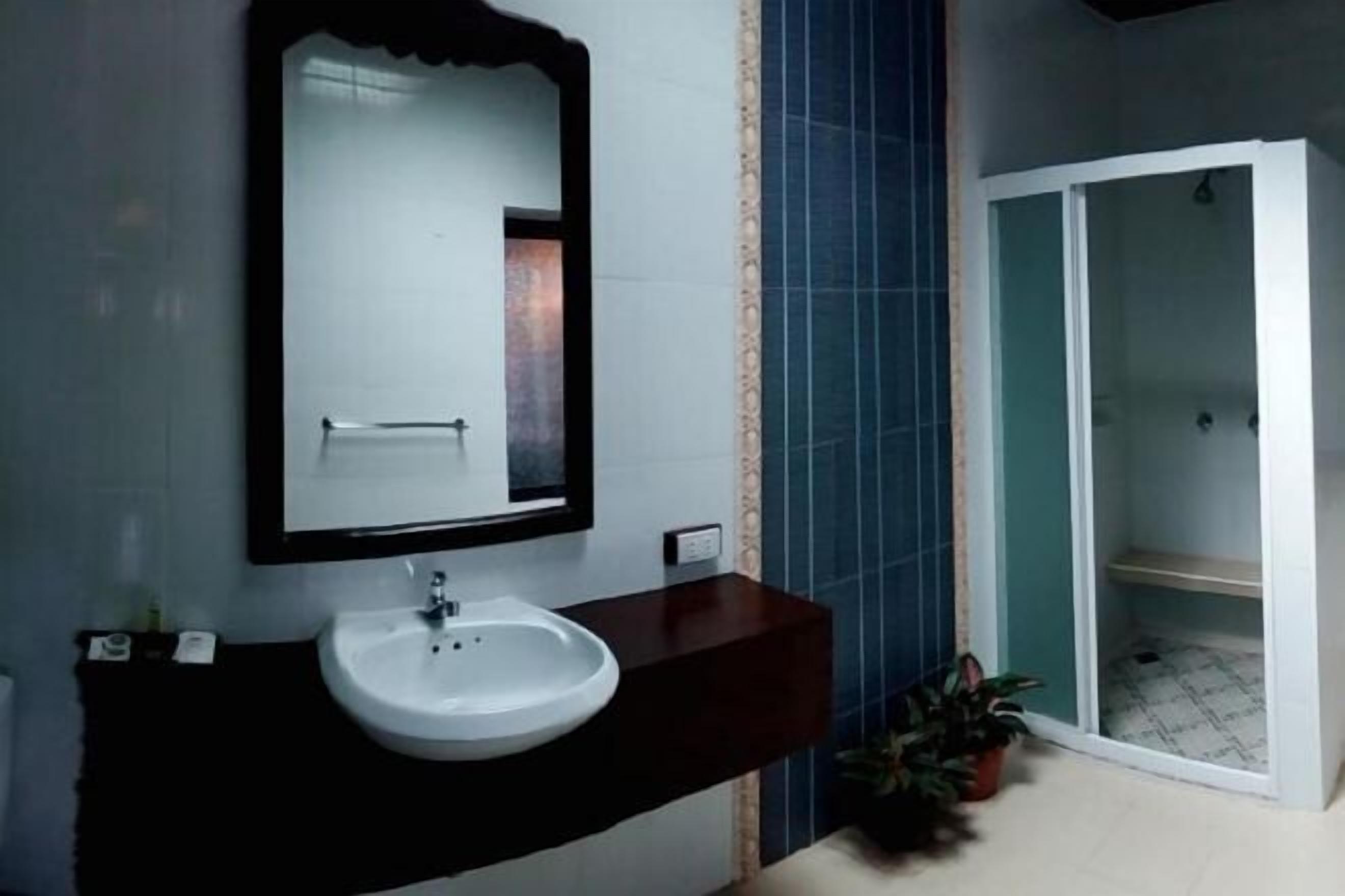 淋浴设施、免费洗浴用品、吹风机、浴袍