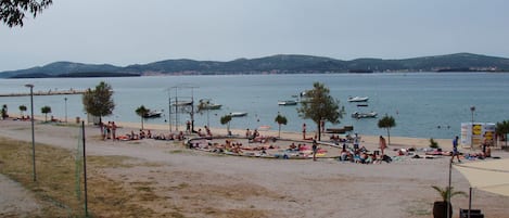 On the beach