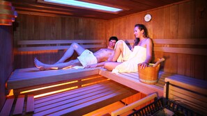 Sauna, steam room