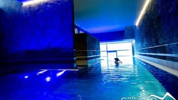 Indoor pool, outdoor pool