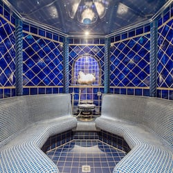 Hot tub, steam room, body treatments, hot stone massages