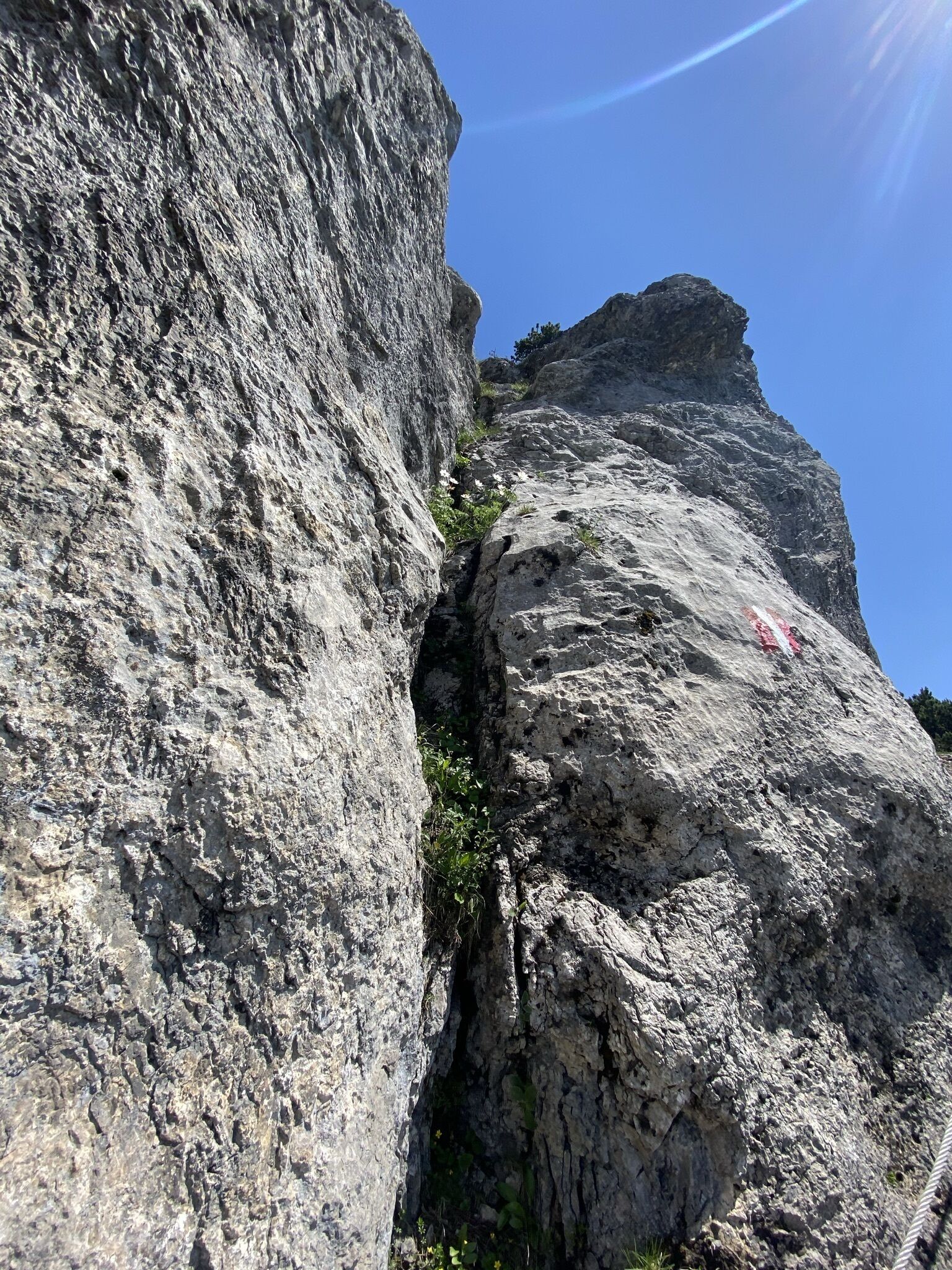 outdoor rock climbing