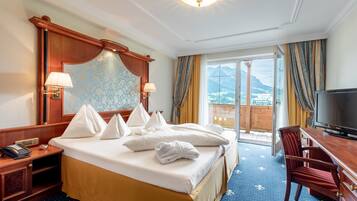 Literie hypoallergénique, minibar, coffres-forts dans les chambres