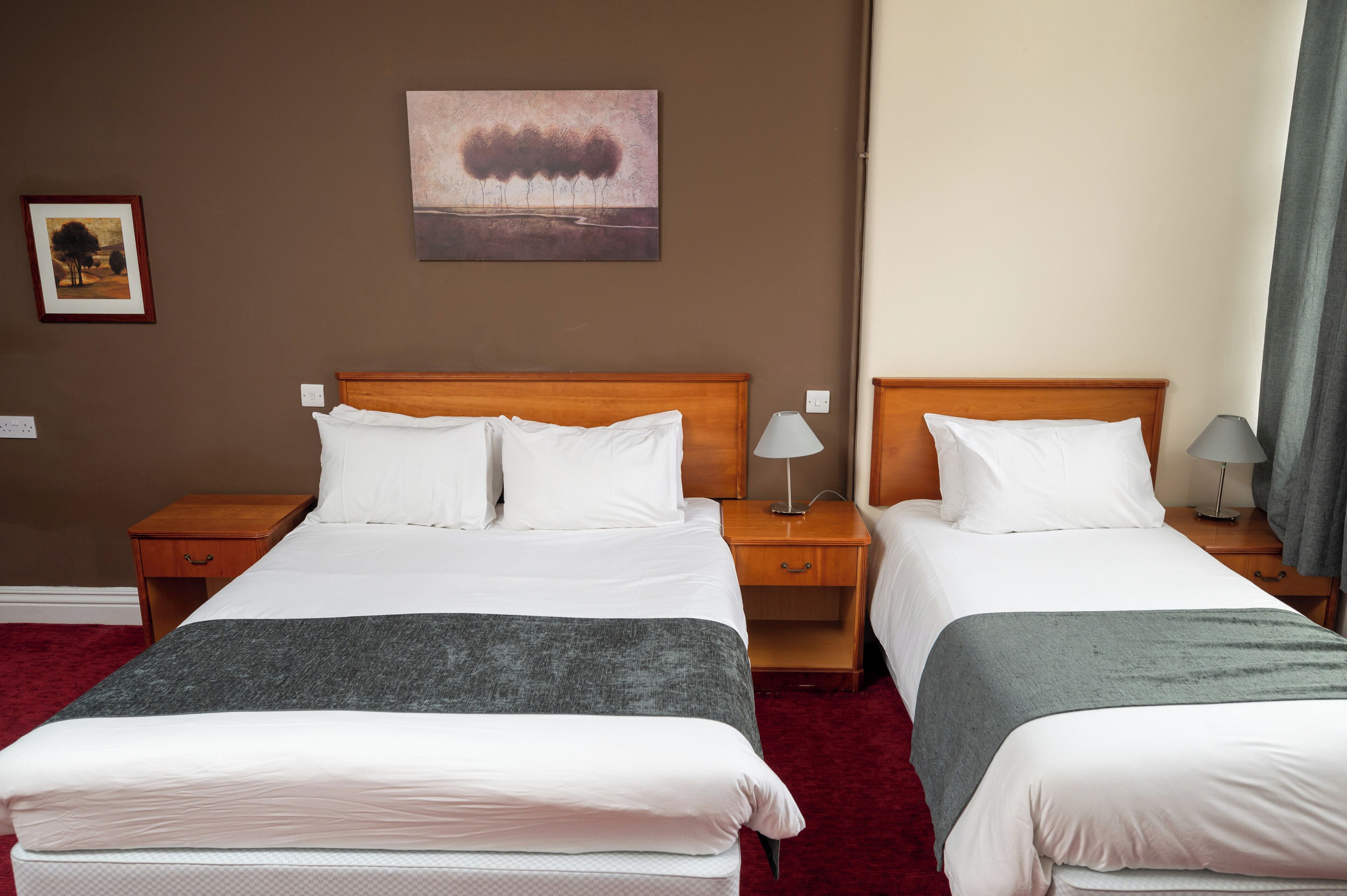 家庭客房 | 書桌、熨斗/熨衣板、免費無線上網、床單