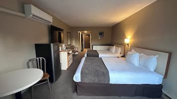 Classic Double Room, 2 Queen Beds | Individually decorated, individually furnished, desk, laptop workspace