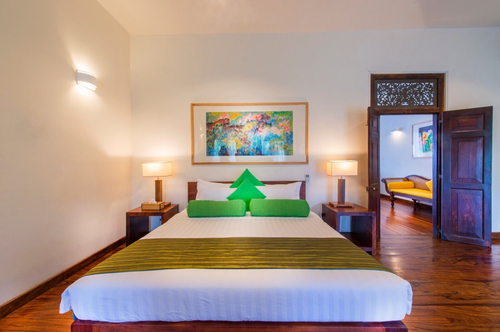 Suite estudio presidencial, 1 cama de matrimonio grande (with Jacuzzi) | Ropa de cama de alta calidad, minibar, caja fuerte y escritorio