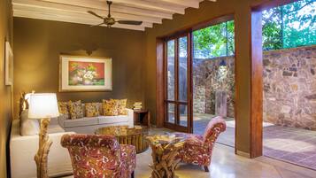 Zona de estar del vestíbulo