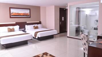 Minibar, in-room safe, desk, blackout drapes