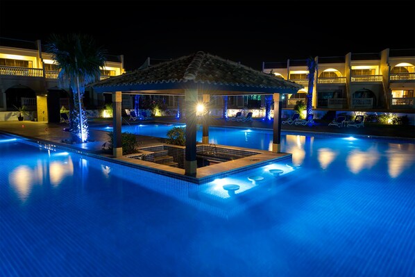 Alberca al aire libre 