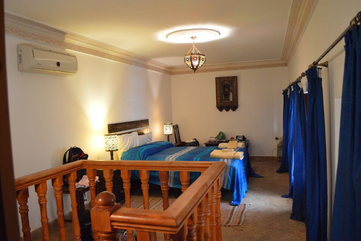 Traditional Double or Twin Room (Yasmina) | Living area | LCD TV