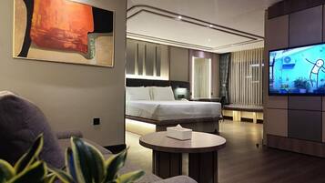 Habitación Premier | Escritorio, insonorización, wifi gratis y ropa de cama
